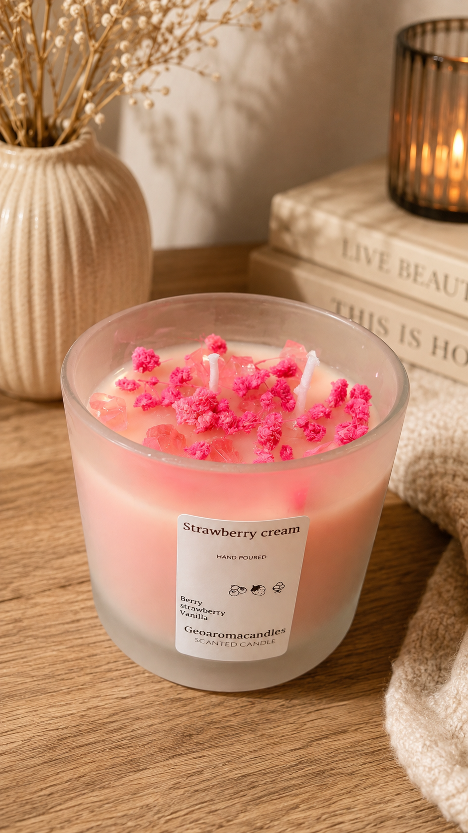 Strawberry cream