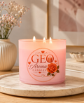 3-wick scented candle