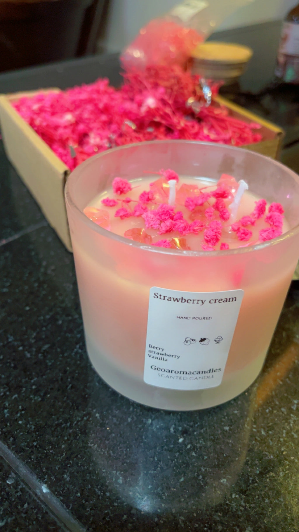 Strawberry cream