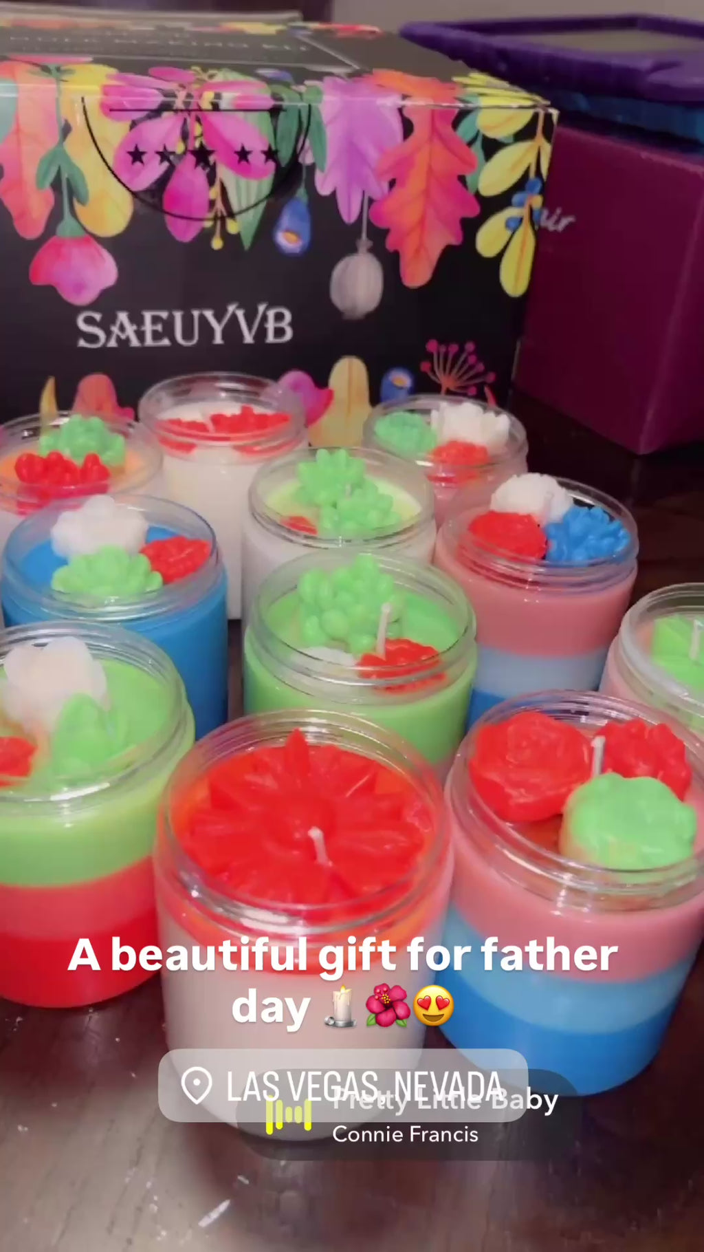 Scented candles